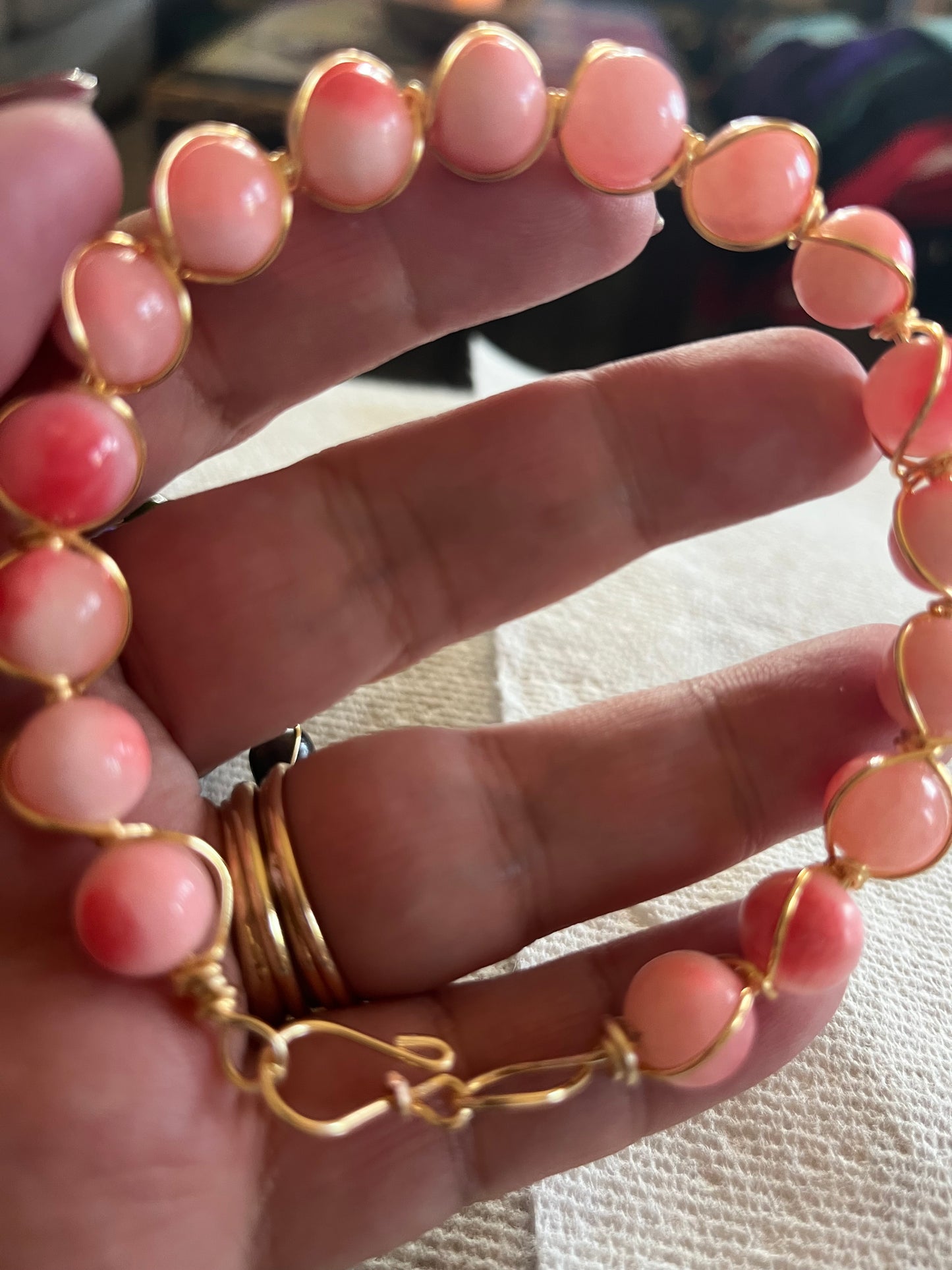wire wrap jewelry: bracelet $35 sets $65