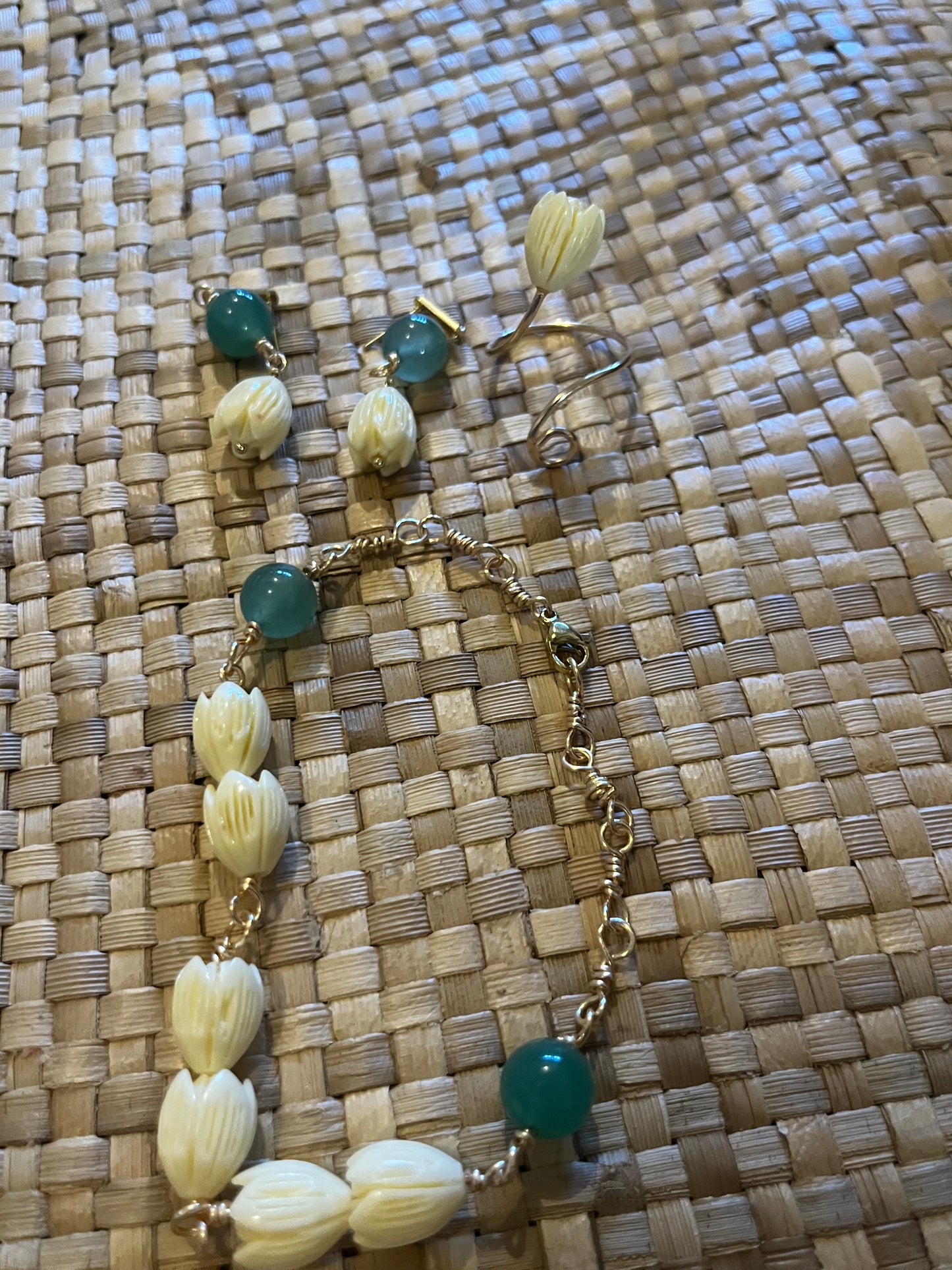 wire wrap jewelry: bracelet $35 sets $65
