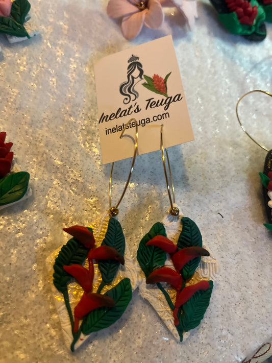 Lobster claw earrings