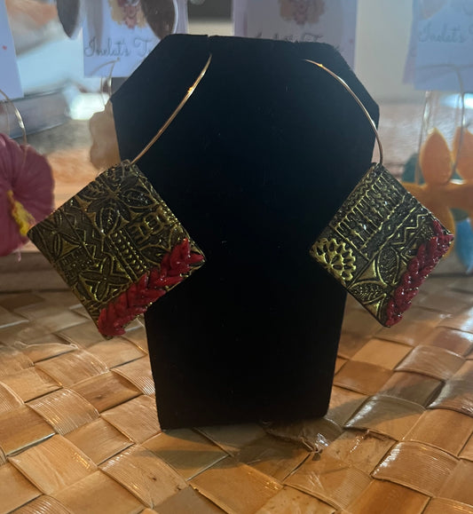Ulafala tribal earrings